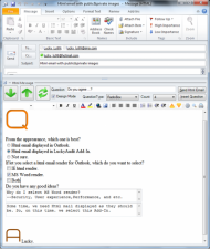 LuckyAudit Html Mail Add-In for Outlook2007/2010 screenshot